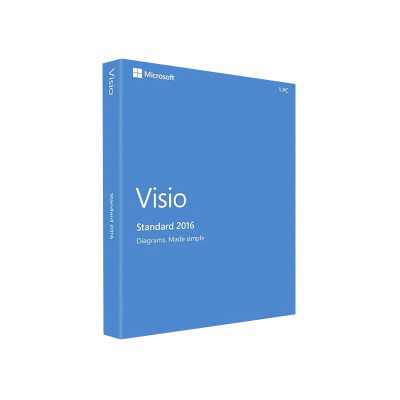 Microsoft Visio 2016 Standard Product Key – Genuine One-Time License for Windows