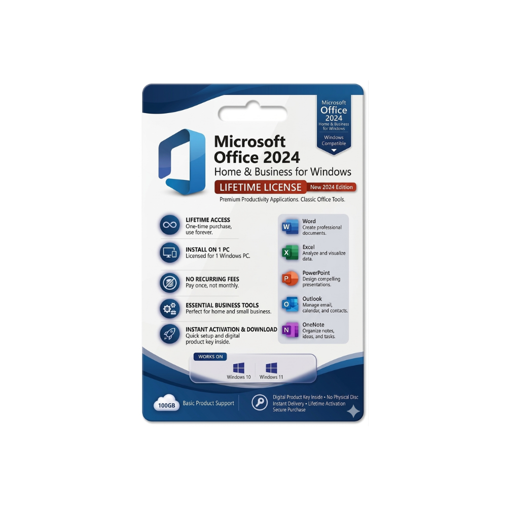 Microsoft Office 2024 Home & Business for Windows